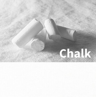 Squid raamfolie textiel Chalk (137cm)